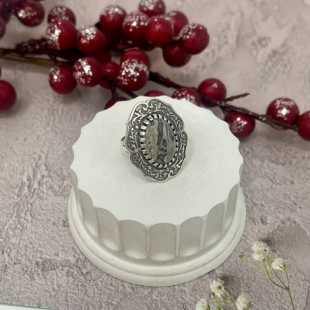 Серебряное кольцо Любава